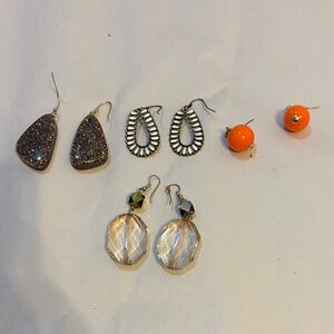 Set of Stylish Earrings in Various Designs